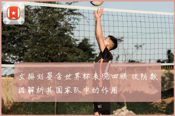 女排刘晏含世界杯表现回顾 攻防数据解析其国家队中的作用