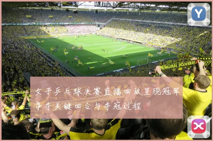 女子乒乓球决赛直播回放呈现冠军争夺关键回合与夺冠过程